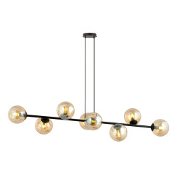 Lampa wisząca  ROSSI 8 BL MIODOWY 876/8 EMIBIG