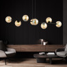 Lampa wisząca  ROSSI 8 BL MIODOWY 876/8 EMIBIG