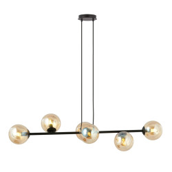 Lampa wisząca  ROSSI 6 BL MIODOWY 876/6 EMIBIG