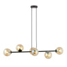 Lampa wisząca  ROSSI 6 BL MIODOWY 876/6 EMIBIG