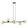 Lampa wisząca  ROSSI 6 BL MIODOWY 876/6 EMIBIG