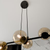 Lampa wisząca  ROSSI 6 BL MIODOWY 876/6 EMIBIG