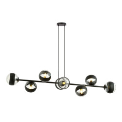 Lampa wisząca  ROSSI 8 BL STRIPE 1229/8 EMIBIG