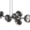 Lampa wisząca  ROSSI 8 BL STRIPE 1229/8 EMIBIG