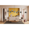 Lampa wisząca  ROSSI 8 BL STRIPE 1229/8 EMIBIG