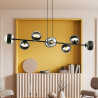 Lampa wisząca  ROSSI 8 BL STRIPE 1229/8 EMIBIG
