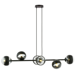 Lampa wisząca  ROSSI 6 BL STRIPE 1229/6 EMIBIG