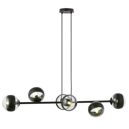 Lampa wisząca  ROSSI 6 BL STRIPE 1229/6 EMIBIG