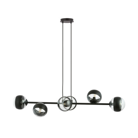Lampa wisząca  ROSSI 6 BL STRIPE 1229/6 EMIBIG