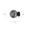 Lampa wisząca  ROSSI K1 BL GRAFIT 875/K1 EMIBIG