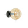 Lampa wisząca  ROSSI K1 BL MIODOWY 876/K1 EMIBIG