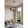 Lampa wisząca  DRIFTON 6 BLACK 636/6 EMIBIG
