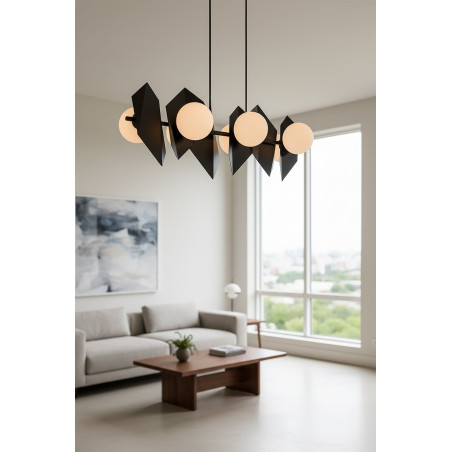 Lampa wisząca  DRIFTON 6 BLACK 636/6 EMIBIG