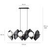 Lampa wisząca  DRIFTON 6 BLACK 636/6 EMIBIG