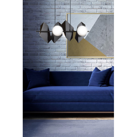 Lampa wisząca  DRIFTON 4 BLACK 636/4 EMIBIG
