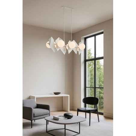 Lampa wisząca  DRIFTON 6 WHITE 637/6 EMIBIG