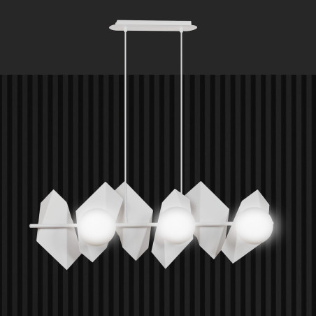 Lampa wisząca  DRIFTON 6 WHITE 637/6 EMIBIG