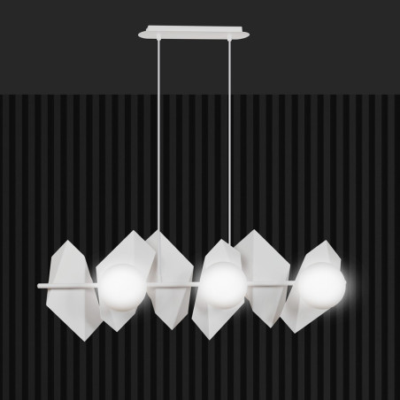 Lampa wisząca  DRIFTON 6 WHITE 637/6 EMIBIG