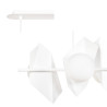 Lampa wisząca  DRIFTON 4 WHITE 637/4 EMIBIG