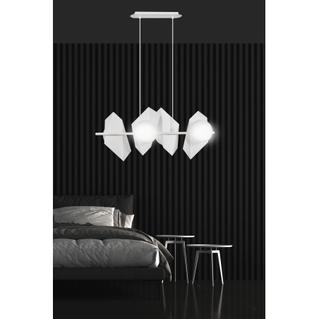 Lampa wisząca  DRIFTON 4 WHITE 637/4 EMIBIG