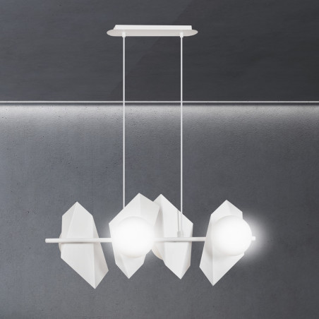 Lampa wisząca  DRIFTON 4 WHITE 637/4 EMIBIG
