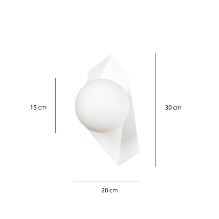 Lampa wisząca  DRIFTON K1 WHITE 637/K1 EMIBIG