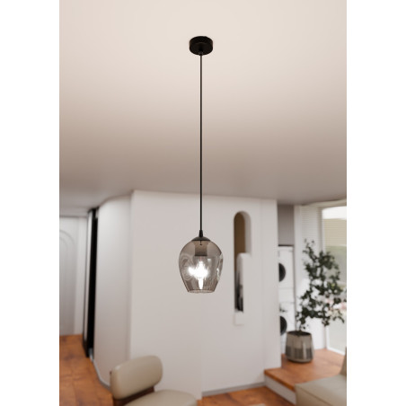 Lampa wisząca  ISTAR 1 BL GRAFIT 680/1 EMIBIG