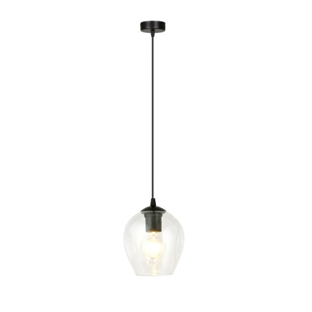 Lampa wisząca  ISTAR 1 BL TRANSPARENT 679/1 EMIBIG