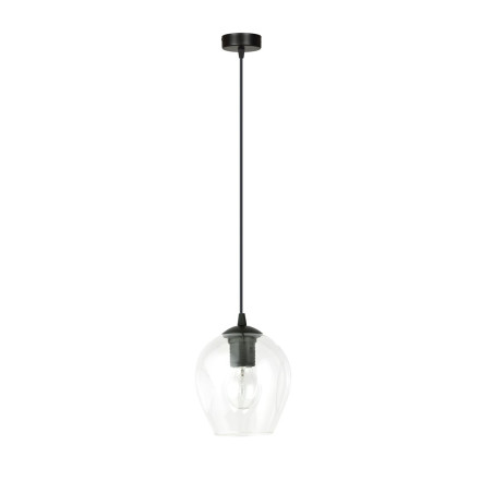 Lampa wisząca  ISTAR 1 BL TRANSPARENT 679/1 EMIBIG