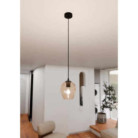 Lampa wisząca  ISTAR 1 BL MIODOWY 677/1 EMIBIG