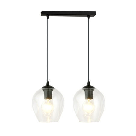 Lampa wisząca  ISTAR 2 BL TRANSPARENT 679/2 EMIBIG