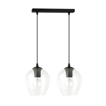 Lampa wisząca  ISTAR 2 BL TRANSPARENT 679/2 EMIBIG
