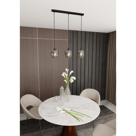 Lampa wisząca  ISTAR 3 BL GRAFIT 680/3 EMIBIG