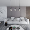 Lampa wisząca  ISTAR 3 BL GRAFIT 680/3 EMIBIG