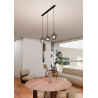 Lampa wisząca  ISTAR 3 BL GRAFIT 680/3 EMIBIG