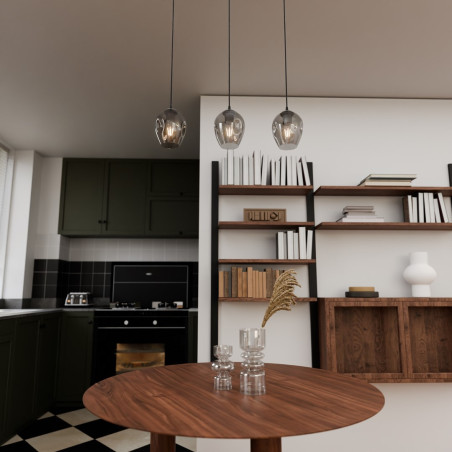 Lampa wisząca  ISTAR 3 BL GRAFIT 680/3 EMIBIG