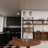 Lampa wisząca  ISTAR 3 BL GRAFIT 680/3 EMIBIG