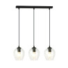 Lampa wisząca  ISTAR 3 BL TRANSPARENT 679/3 EMIBIG