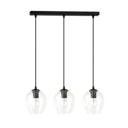 Lampa wisząca  ISTAR 3 BL TRANSPARENT 679/3 EMIBIG
