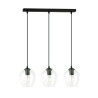 Lampa wisząca  ISTAR 3 BL TRANSPARENT 679/3 EMIBIG