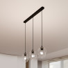 Lampa wisząca  ISTAR 3 BL TRANSPARENT 679/3 EMIBIG