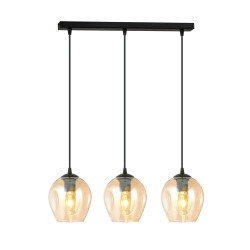Lampa wisząca  ISTAR 3 BL MIODOWY 677/3 EMIBIG