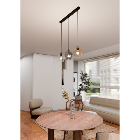 Lampa wisząca  ISTAR 3 BL MIX 678/3 EMIBIG