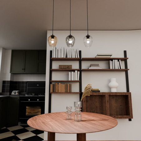 Lampa wisząca  ISTAR 3 BL MIX 678/3 EMIBIG