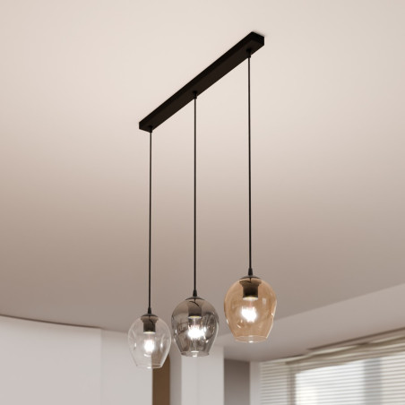 Lampa wisząca  ISTAR 3 BL MIX 678/3 EMIBIG