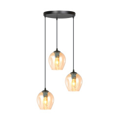 Lampa wisząca  ISTAR 3 BL PREMIUM MIODOWY 681/3PREM EMIBIG