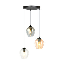 Lampa wisząca  ISTAR 3 BL PREMIUM MIX 682/3PREM EMIBIG