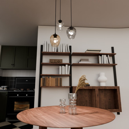 Lampa wisząca  ISTAR 3 BL PREMIUM MIX 682/3PREM EMIBIG
