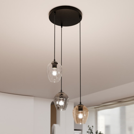 Lampa wisząca  ISTAR 3 BL PREMIUM MIX 682/3PREM EMIBIG