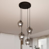 Lampa wisząca  ISTAR 4 BL PREMIUM GRAFIT 680/4PREM EMIBIG